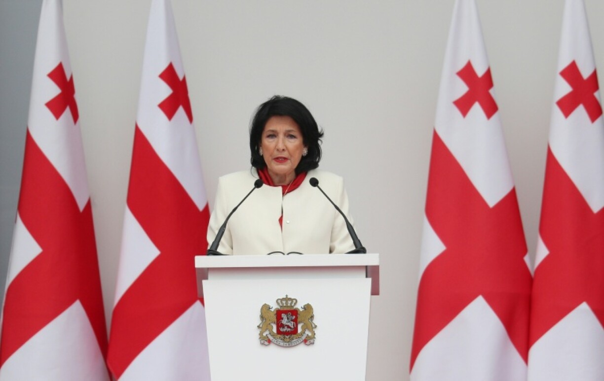 Salome Zurabishvili had a 30-year career in French diplomacy before becoming Georgia's president