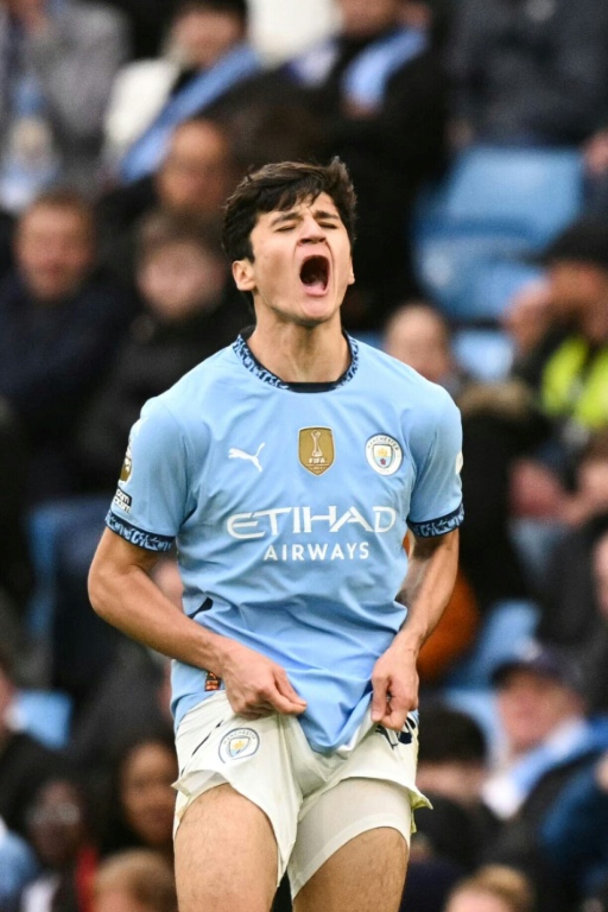 Abdukodir Khusanov's own goal handed Brighton a point at Man City