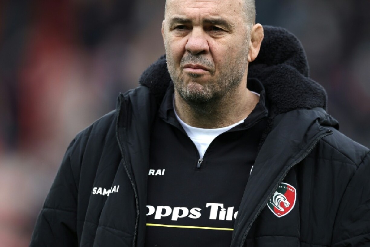 Leicester head coach Michael Cheika