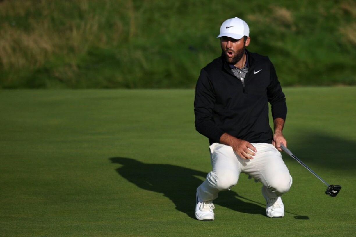 Scottie Scheffler is four shots clear heading into Sunday's final round at the British Open