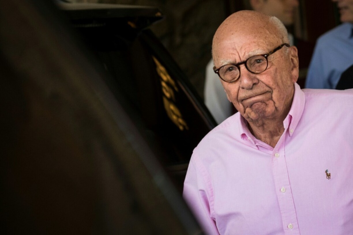 Rupert Murdoch, le 10 juillet 2018 à Sun Valley, Idaho
