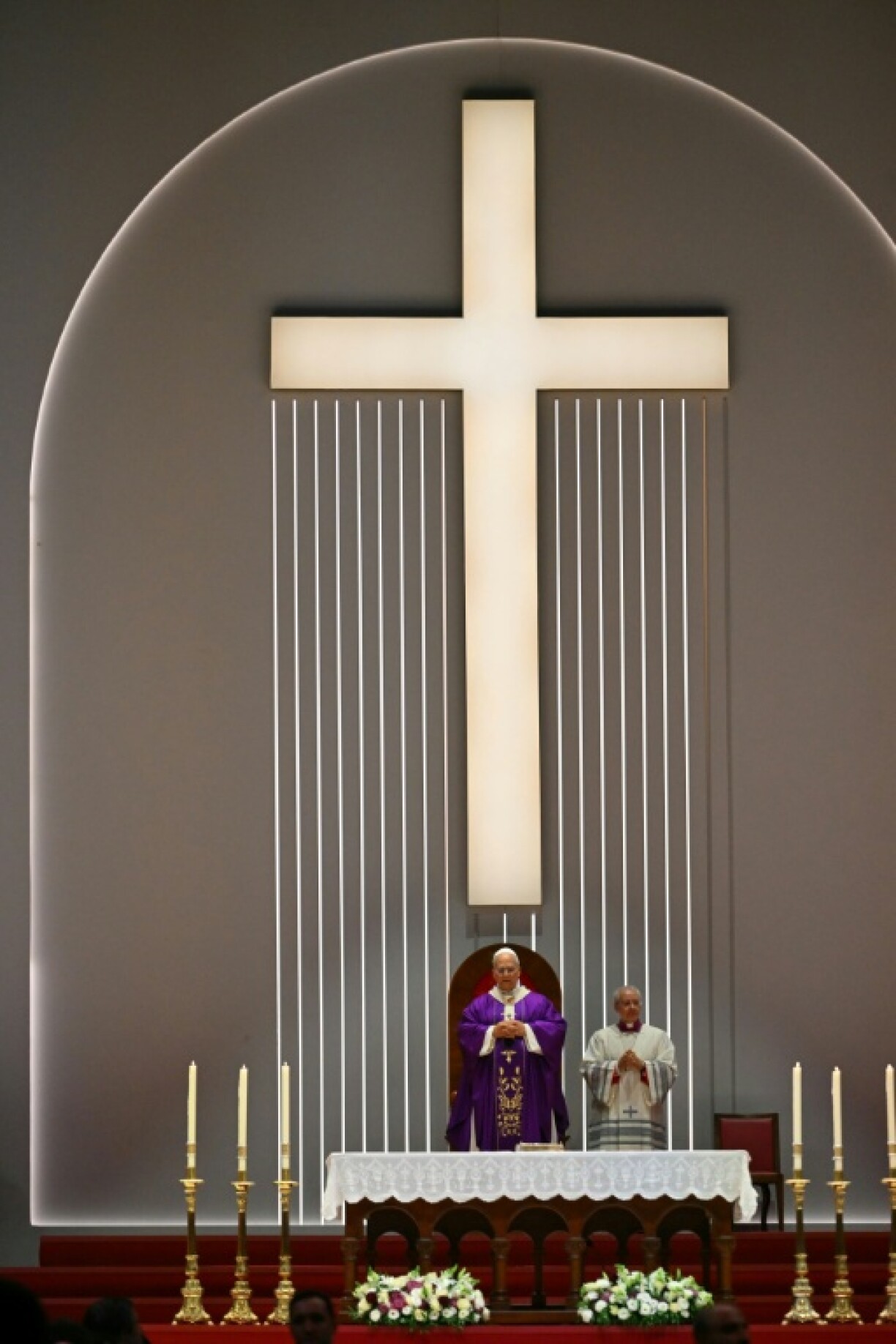 'We want to walk together by appreciating what unites us, breaking down the walls of prejudice and mistrust,' Leo said in his address