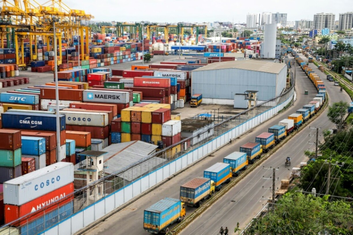 Officials at Chittagong Port, which handles the majority of Dhaka's import and export activity, said there had been no movement of goods since morning