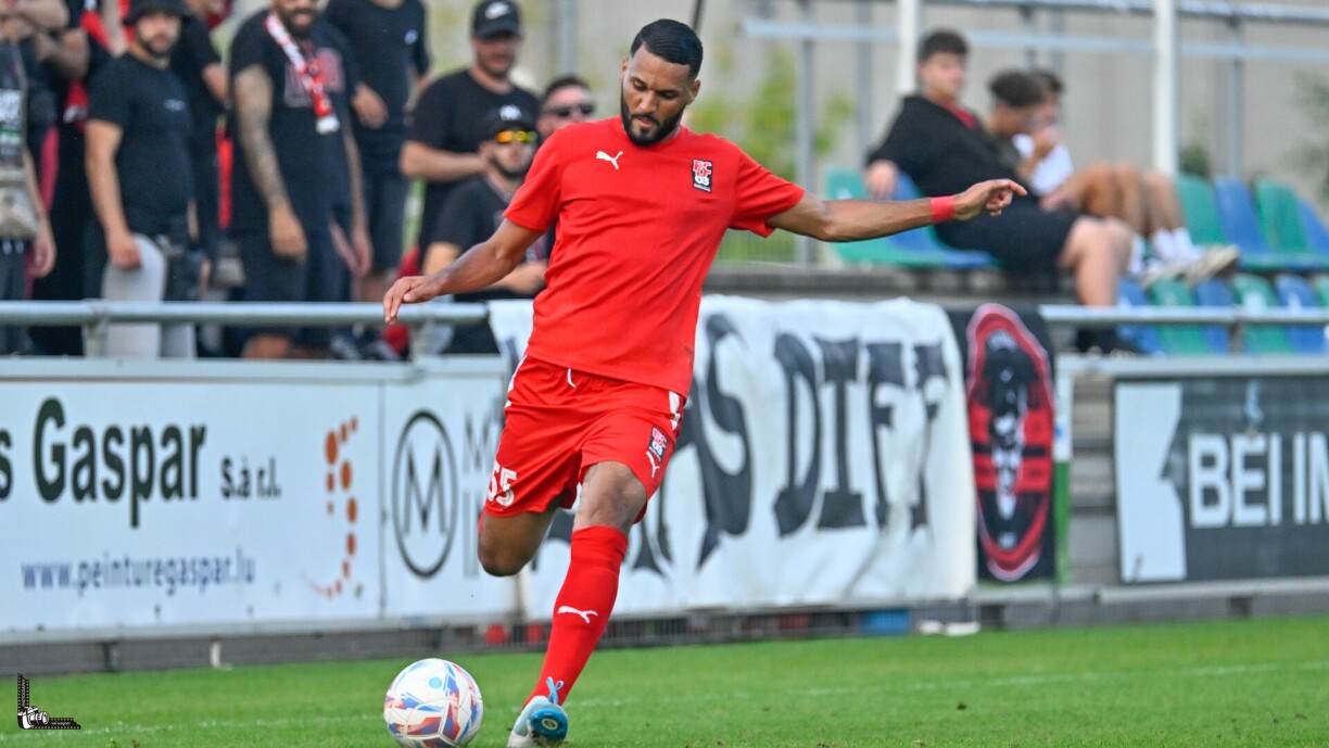 Leandro Borges, l’un des hommes à tout faire de Differdange. Défenseur, il n’a rien laissé passer à Niederkorn.
