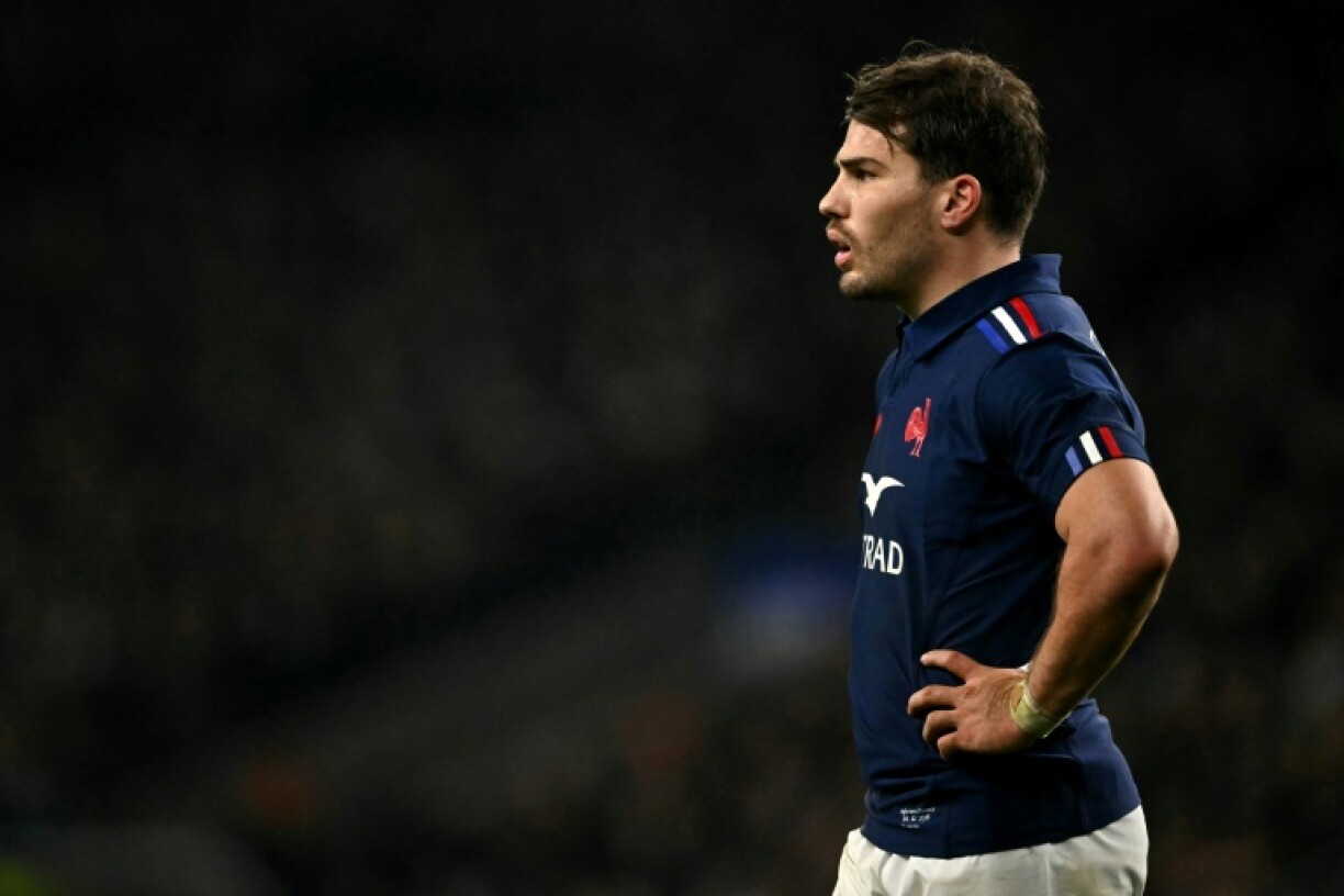 Beaten skipper: France captain Antoine Dupont