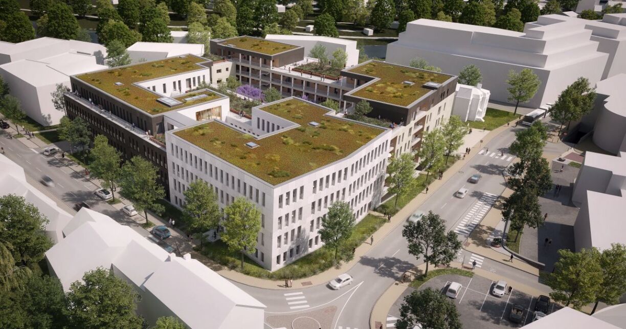 Le visuel imaginé du nouveau quartier de la Cité militaire