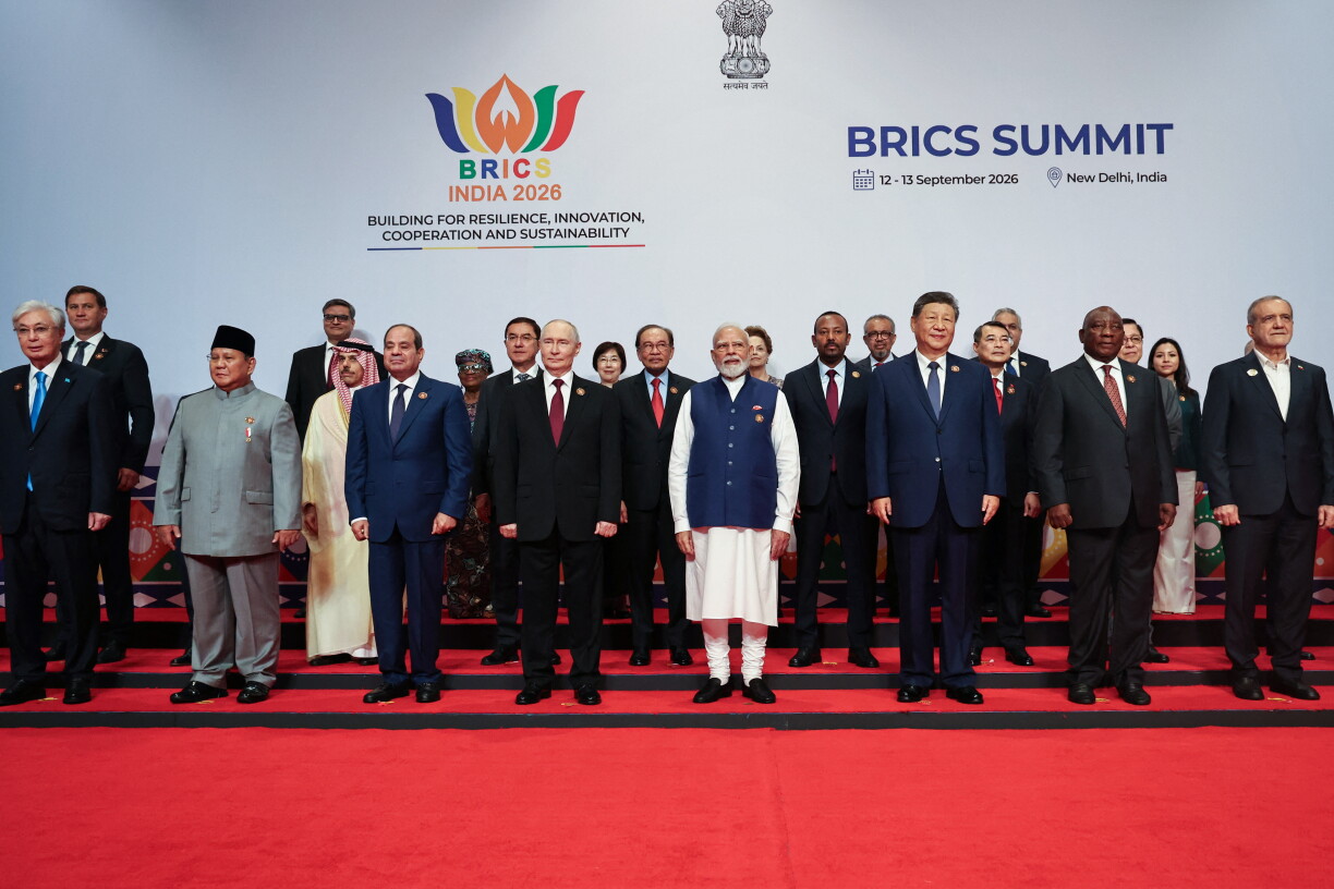 D'BRICS-Länner gesi sech als Géigegewiicht zum Westen a koordinéiere sech virop iwwer geopolitesch Froen.