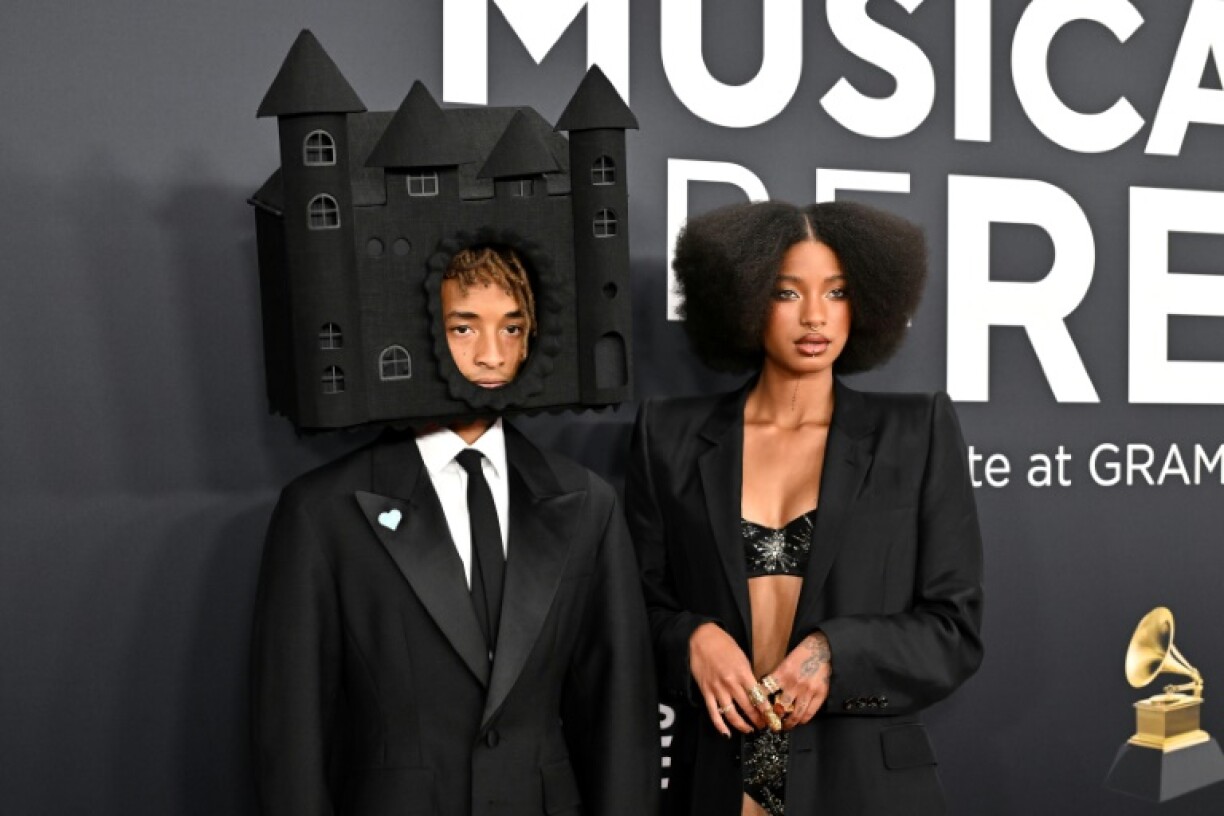 Actor Jaden Smith (L) and his singer sister Willow Smith turned heads on the red carpet