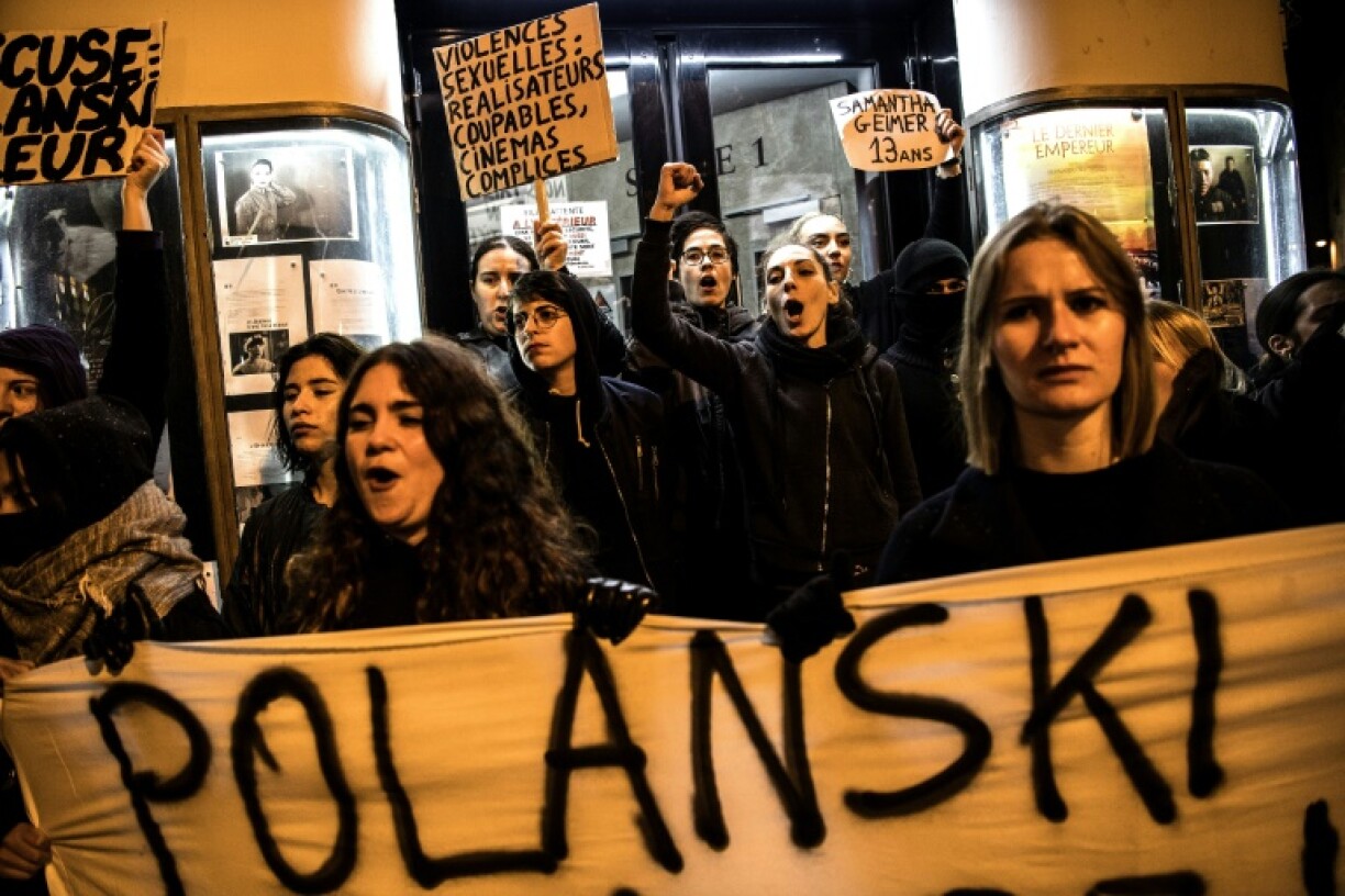 Les manifestations contre Polanski se sont multipliées à Paris et dans d'autres capitales européennes, lors de la Journée internationale des droits des femmes.
