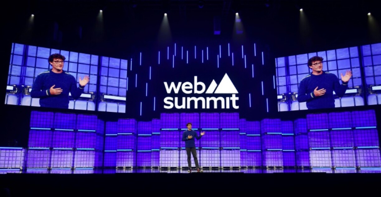 CEO and founder of Web Summit Paddy Cosgrave speaks at the opening of the Web Summit Vancouver 2025 tech conference