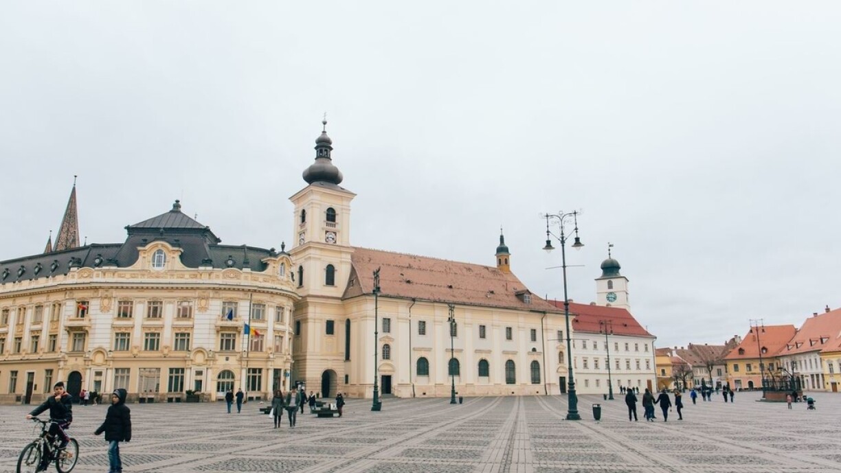 Sibiu (Hermannstadt) in Romania