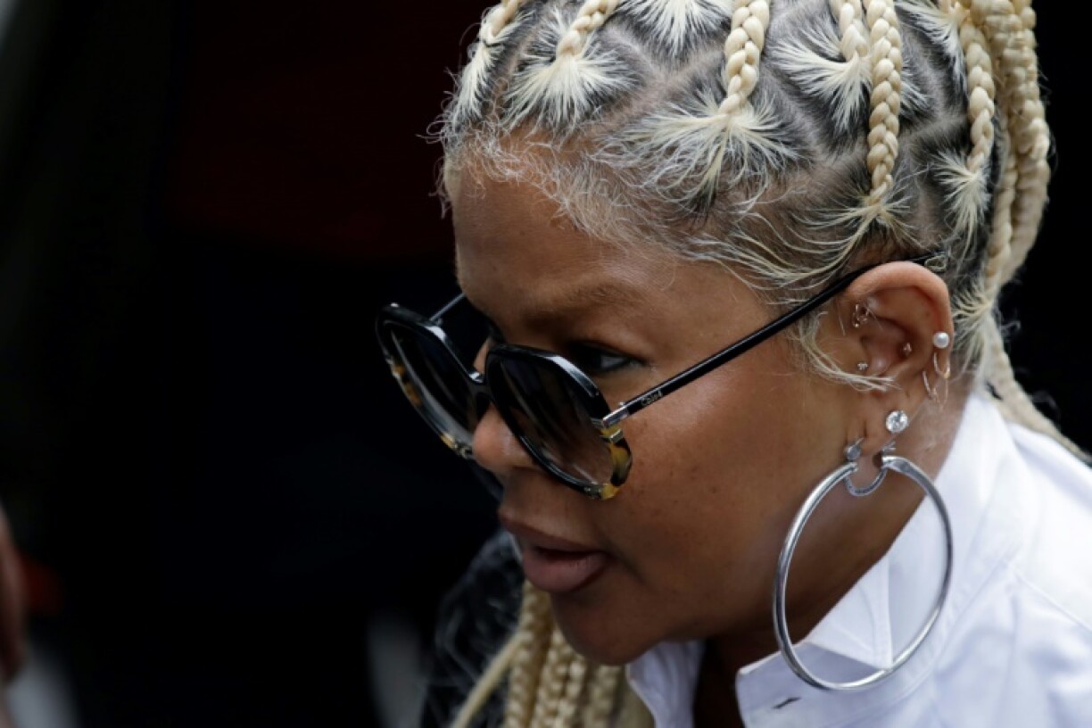 Combs was joined in the courthouse by family members as well as former lovers including Misa Hylton