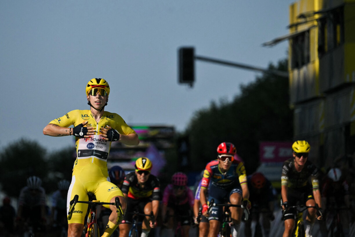 Och op der zweeter Etapp huet d'Lorena Wiebes de Sprint dominéiert.