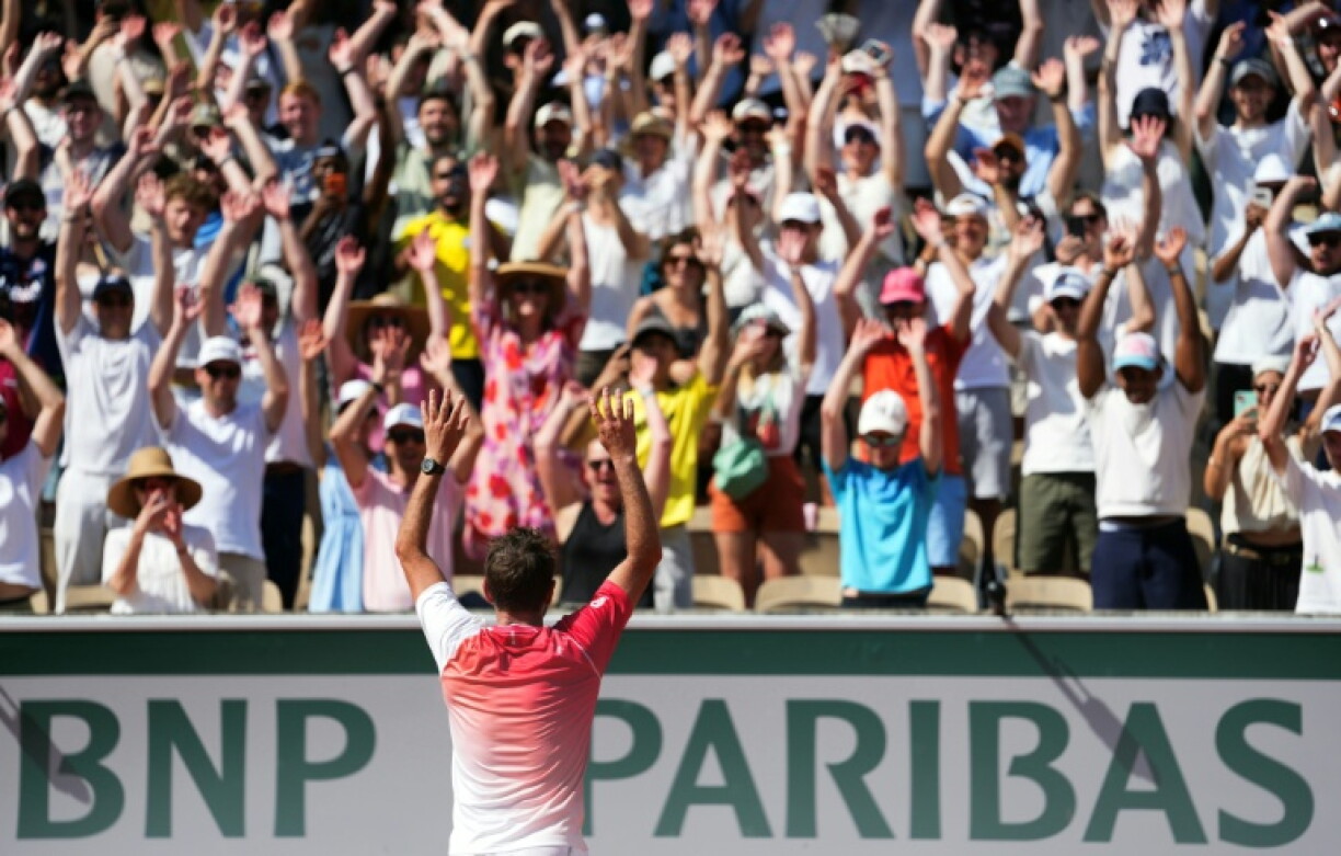 Stan Wawrinka à Roland-Garros le 25 mai