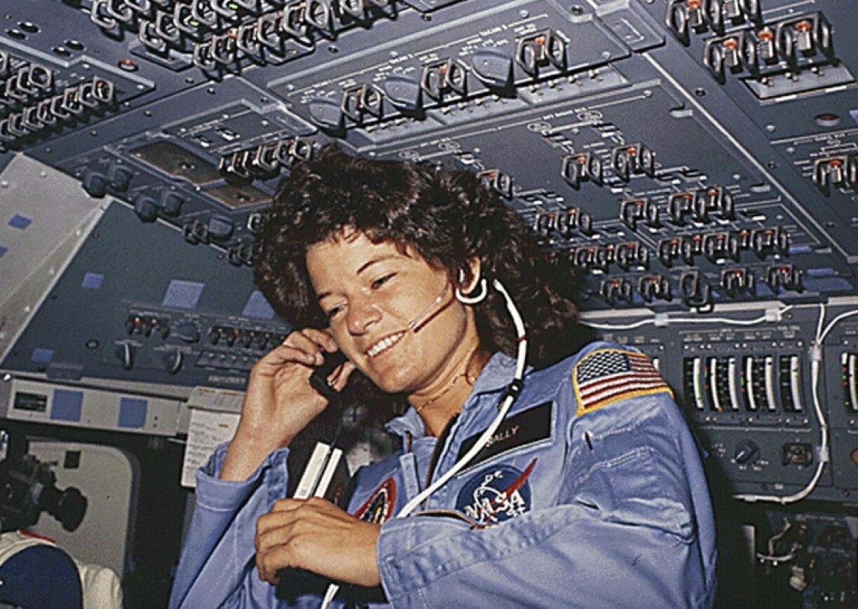 Sally Ride became the first US women in space on June 24, 1983