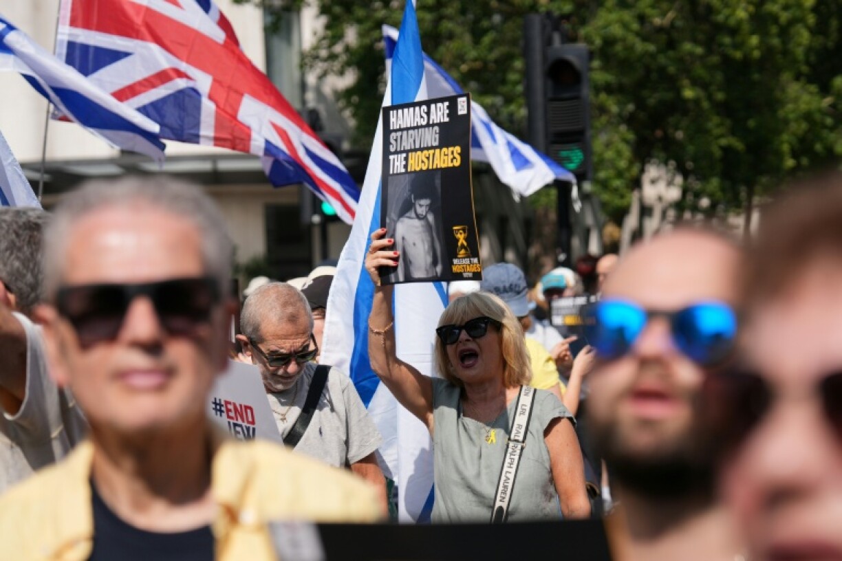 Many of the marchers believe the UK should not recognise the State of Palestine
