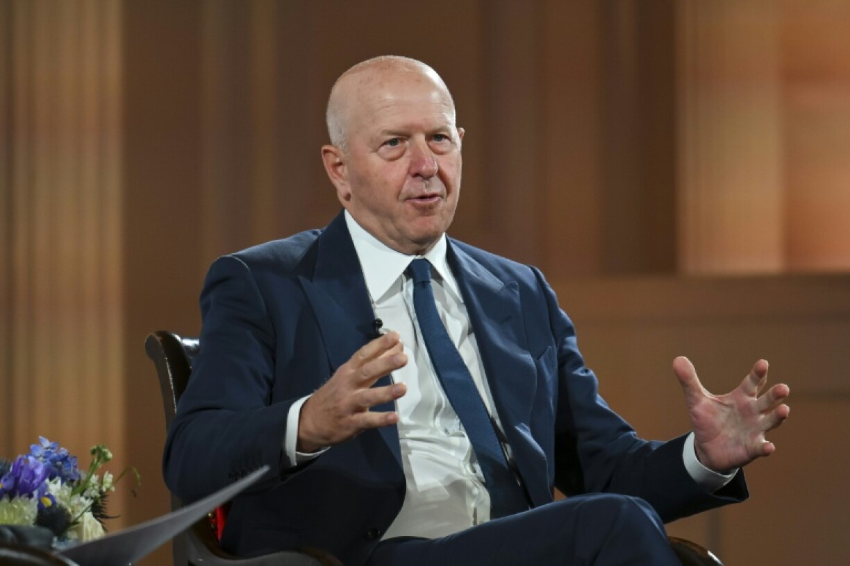 David Solomon said he has no plans to exit as chief executive of Goldman Sachs after the firm reported strong third-quarter results