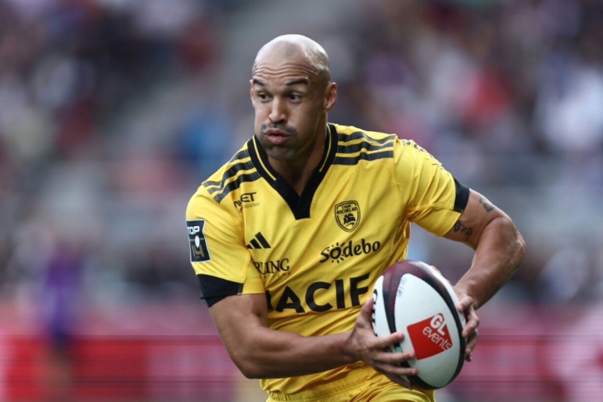 Dillyn Leyds scored his 50th La Rochell try in the win over Lyon