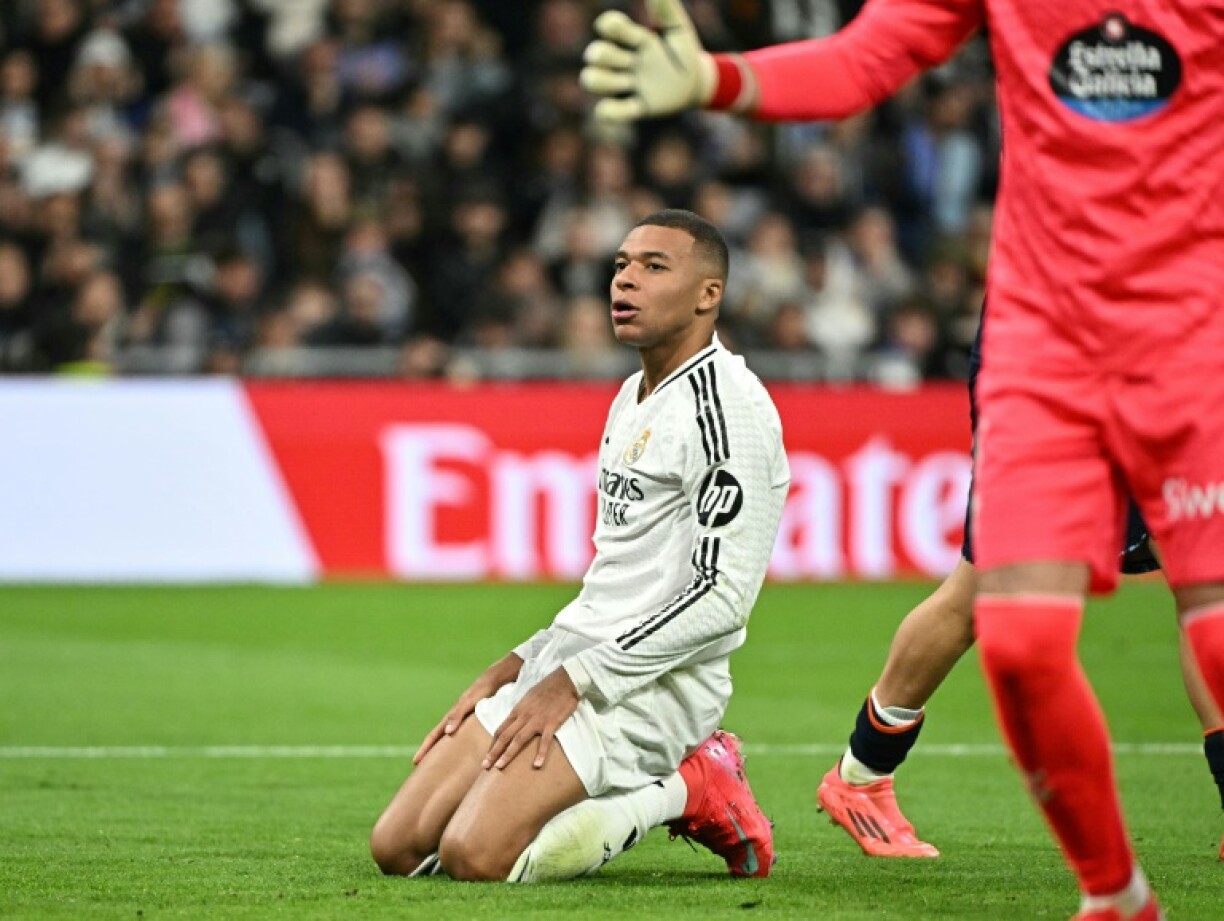Real Madrid's French forward Kylian Mbappe has found his best form in recent weeks for the Spanish champions