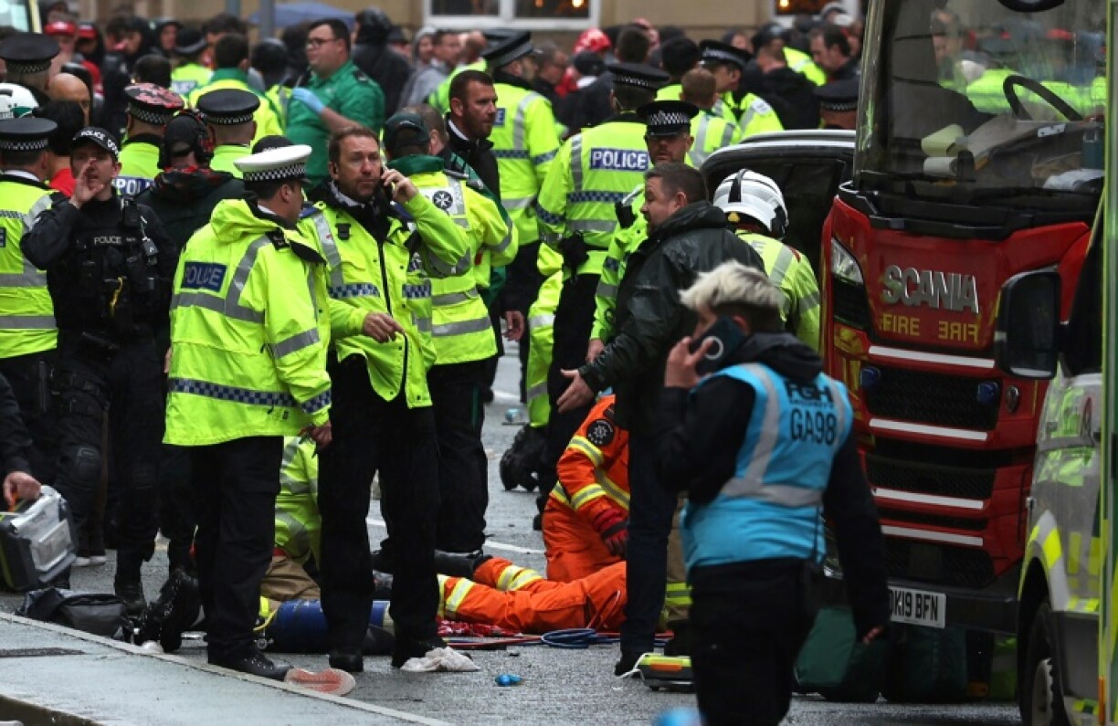 Tens of thousands were expected to attend the route of the Liverpool parade