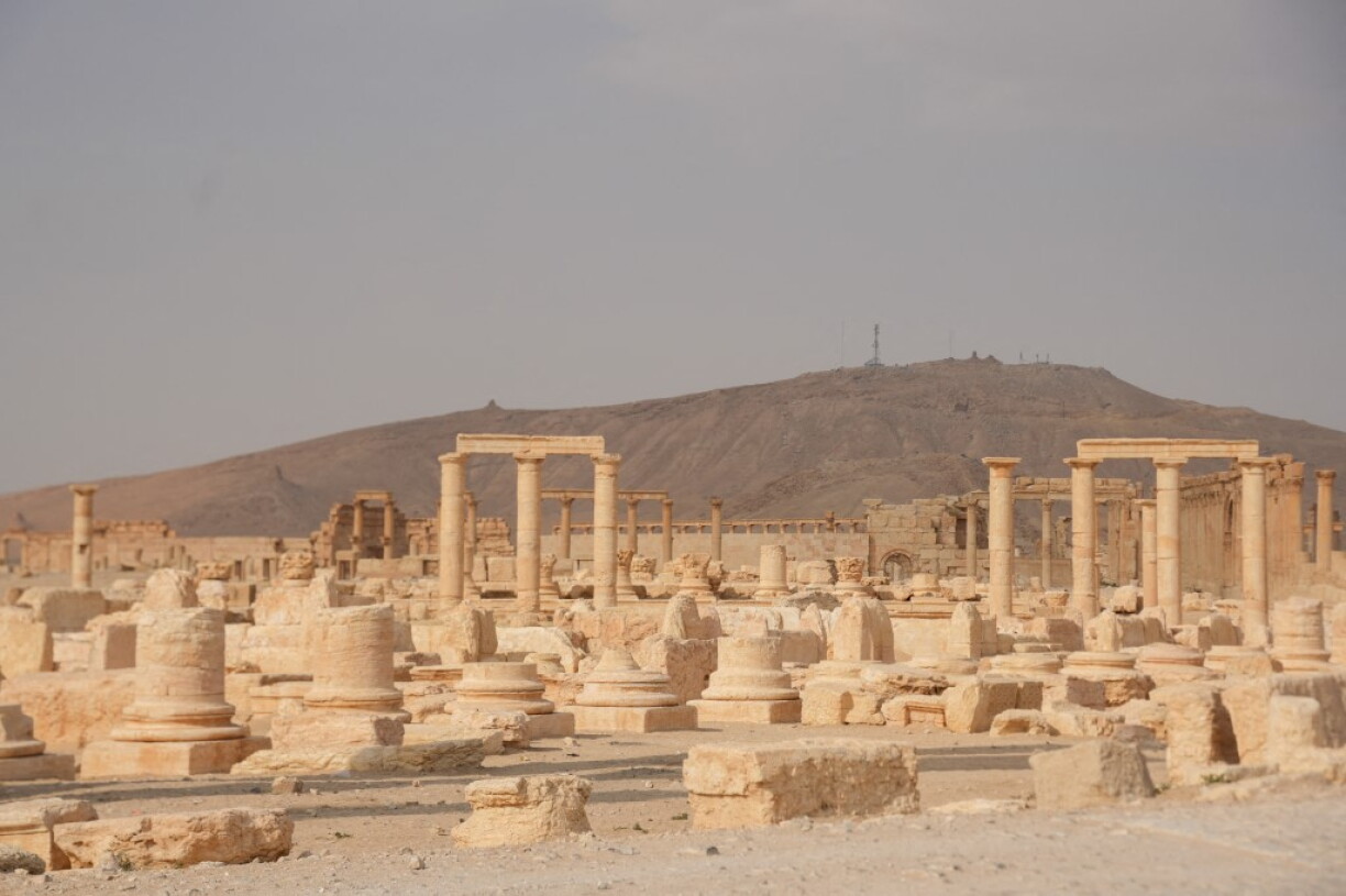 De Site Palmyra a Syrien.