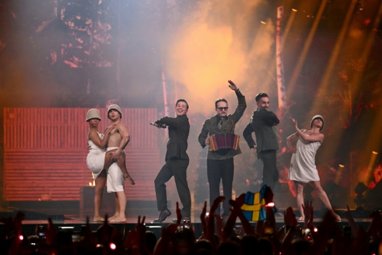 Finnish group KAJ representing Sweden are Eurovision title favourites