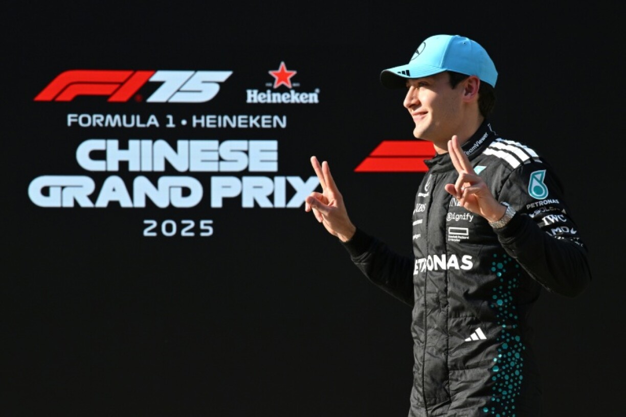 George Russell was ecstatic with second place in qualifying