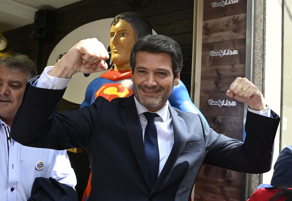 André Ventura, ancien commentateur de football de 42 ans, a fondé un parti populiste et antisystème.