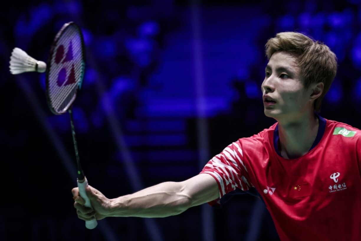 China's Shi Yuqi won his first world championships title in Paris