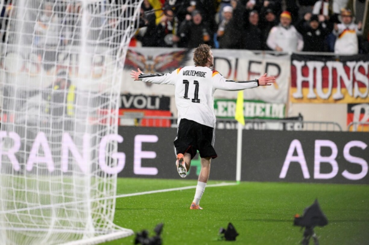 A Nick Woltemade brace gave Germany a laboured 2-0 win at Luxembourg