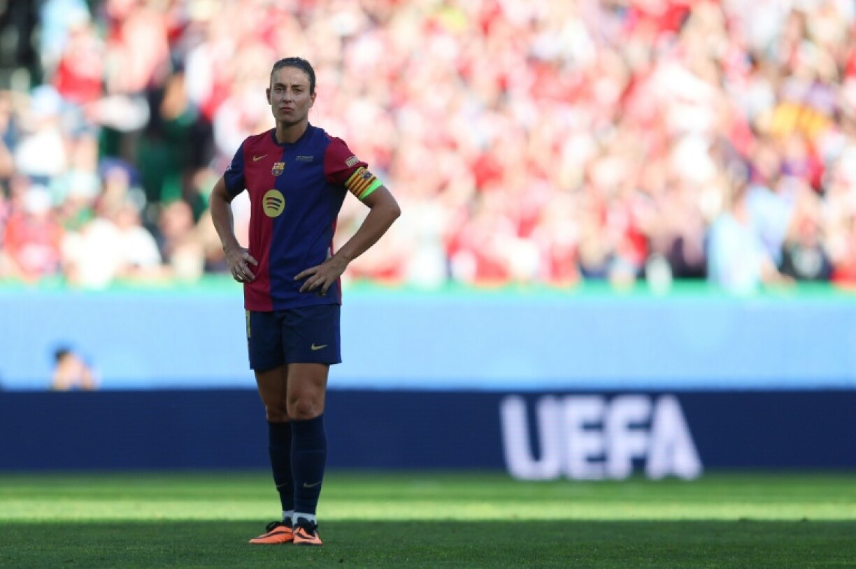 Barcelona's Spanish midfielder Alexia Putellas said she was hurting after the defeat by Arsenal
