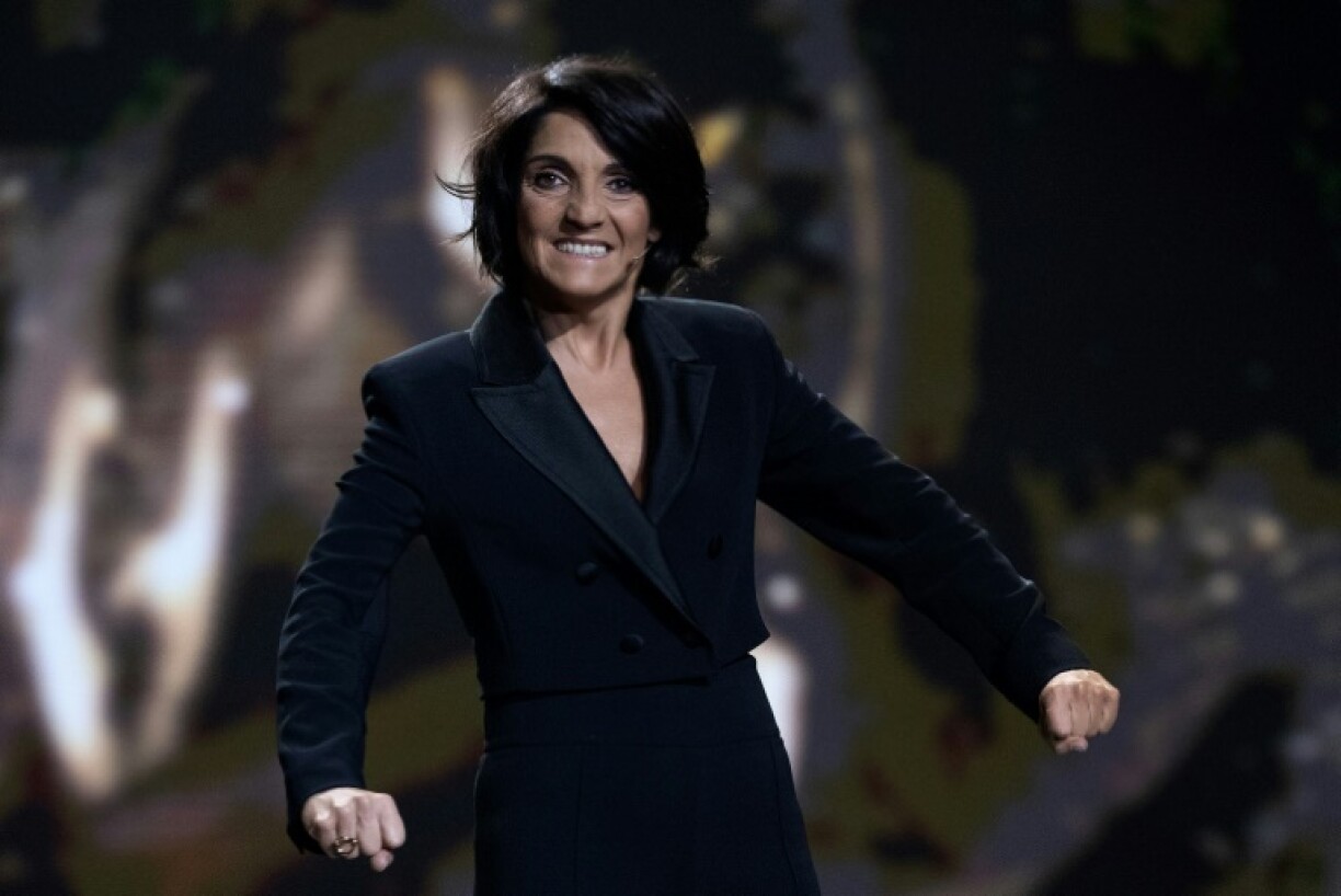 L'humoriste Florence Foresti en février 2020 à Paris