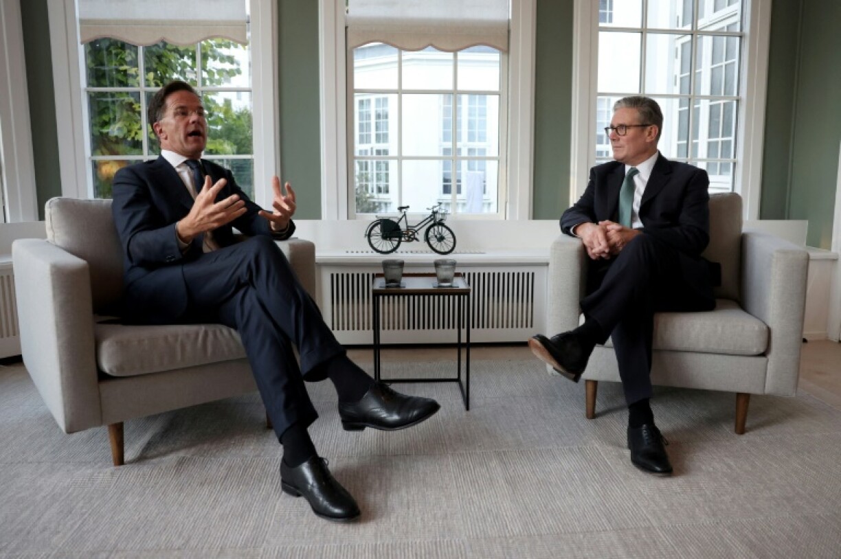 Starmer was set to host NATO head Rutte and the 'coalition of the willing'