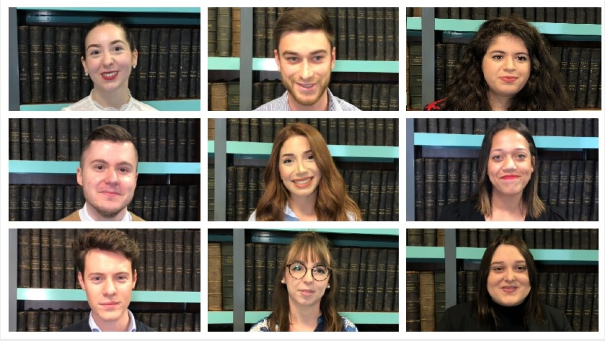 Une partie de la promotion du diplôme universitaire