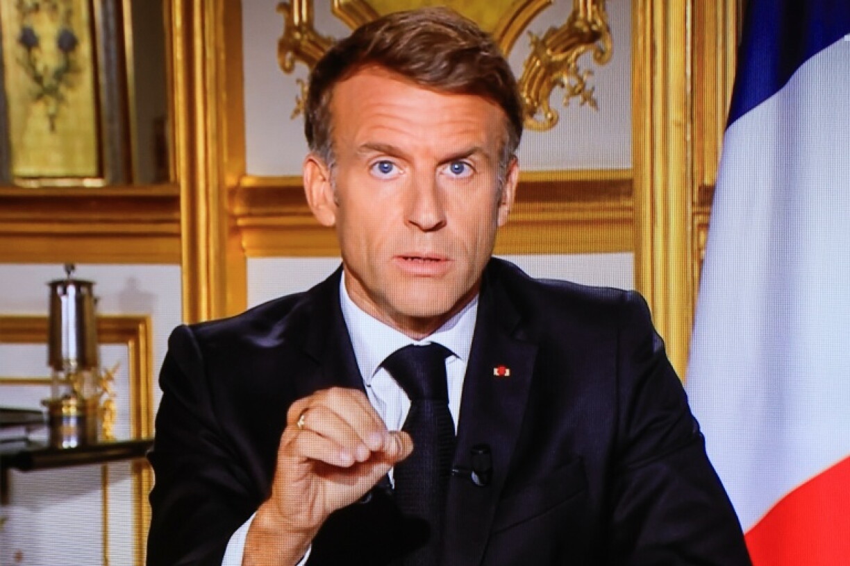 France's President Emmanuel Macron slammed rioters who looted several cities on Saturday