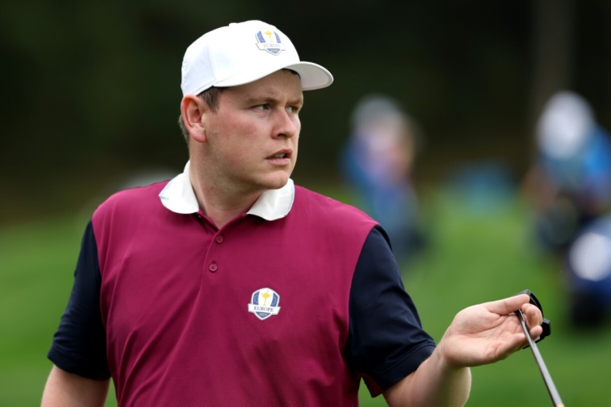 Scotland's Robert MacIntyre was a member of Europe's victorious team at this year's Ryder Cup in New York