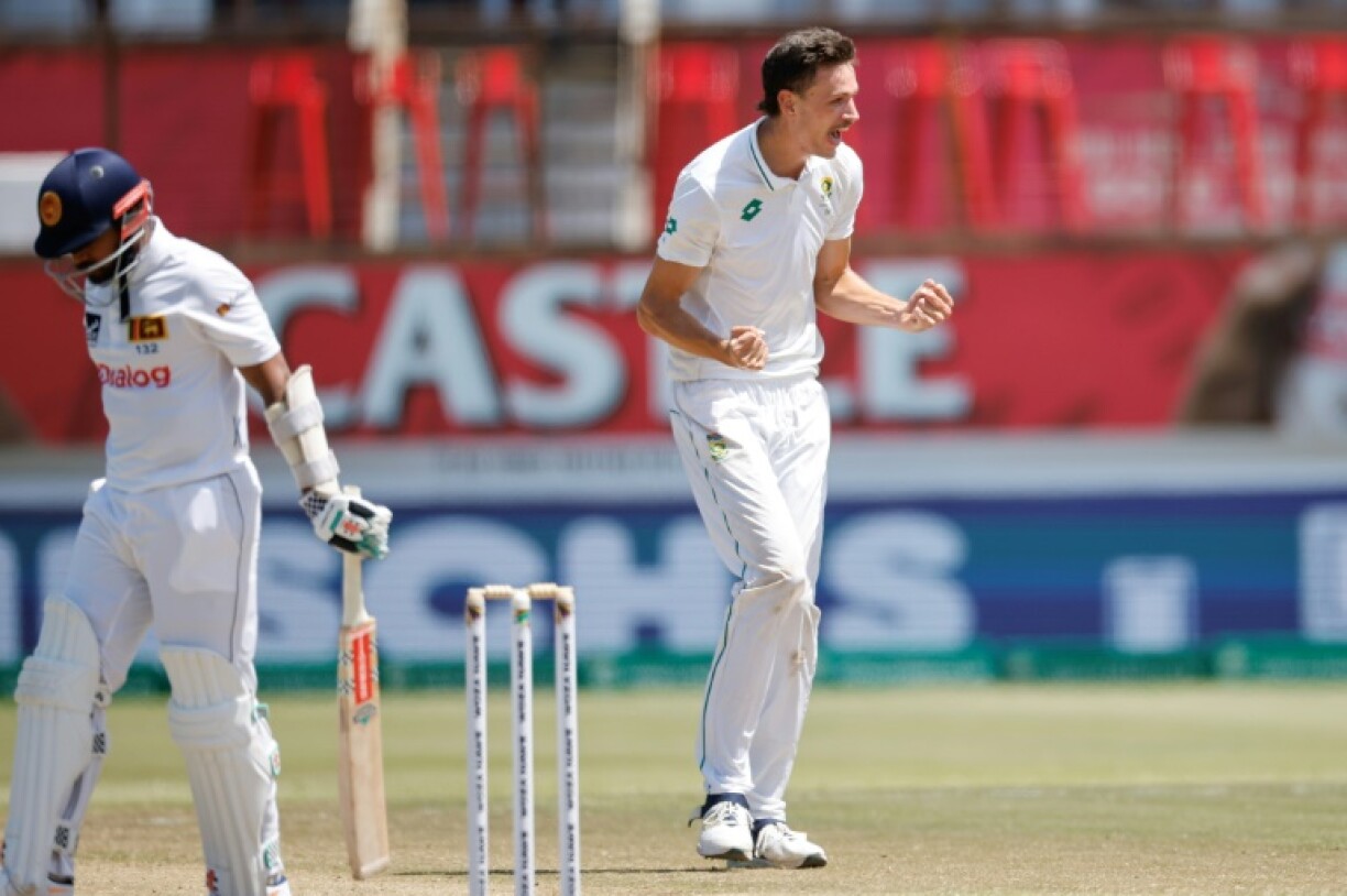 Marco Jansen took 11 wickets in the match as South Africa won the first Test against Sri Lanka