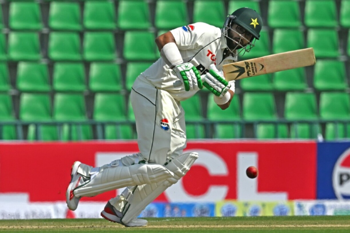 Pakistan's Imam-ul-Haq scored his 10th Test fifty