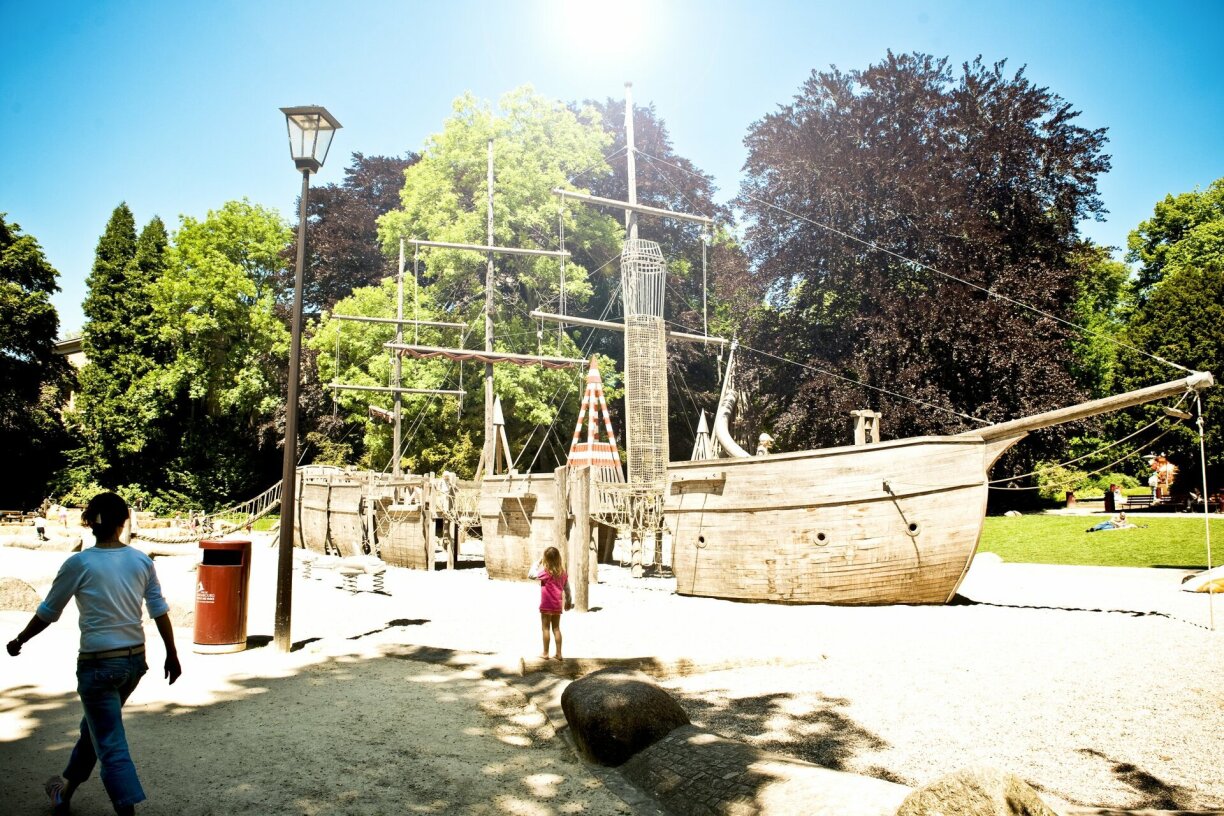 The pirate ship in Luxembourg City