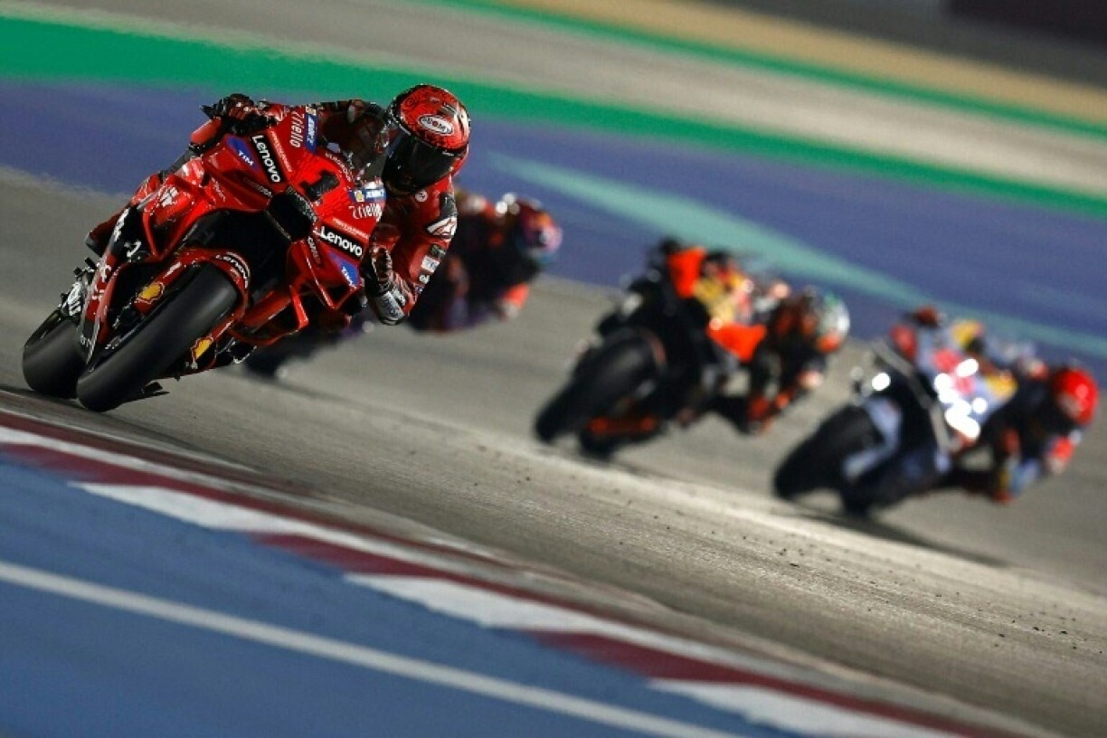Francesco Bagnaia won the Qatar MotoGP in 2024
