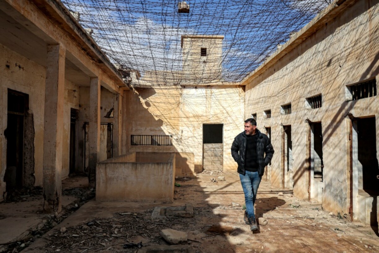 A prison complex in the Syrian city of Palmyra that had been run by the ousted Assad regime