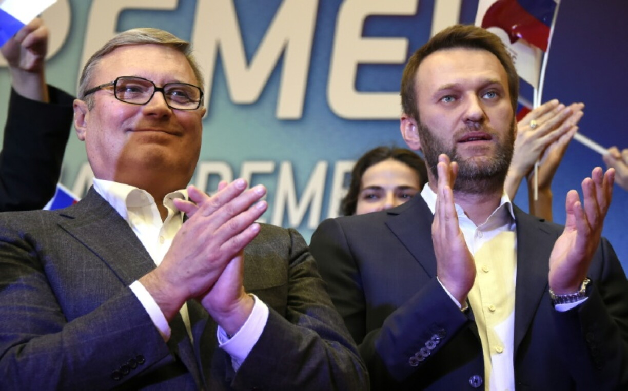 Former prime minister Mikhail Kasyanov became a Kremlin critic after being sacked by Vladimir Putin