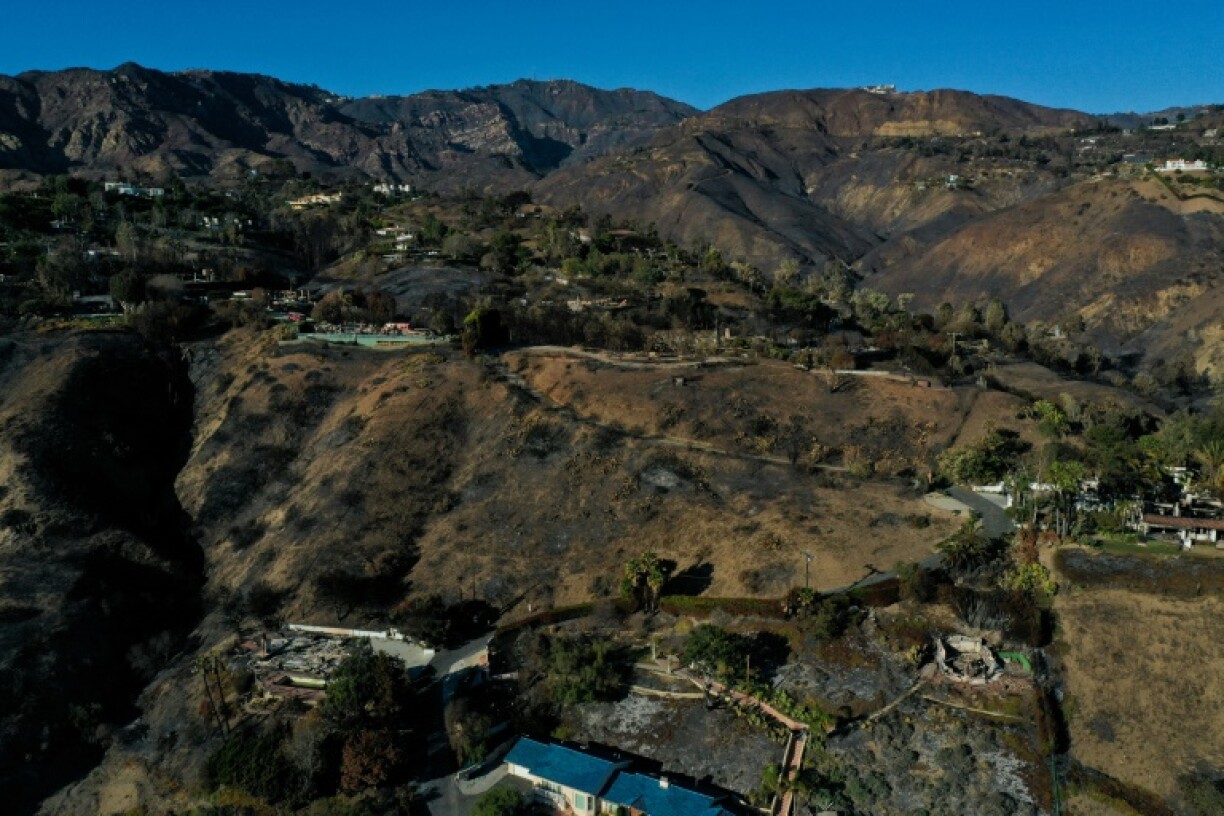 The Los Angeles wildfires have scorched miles of land