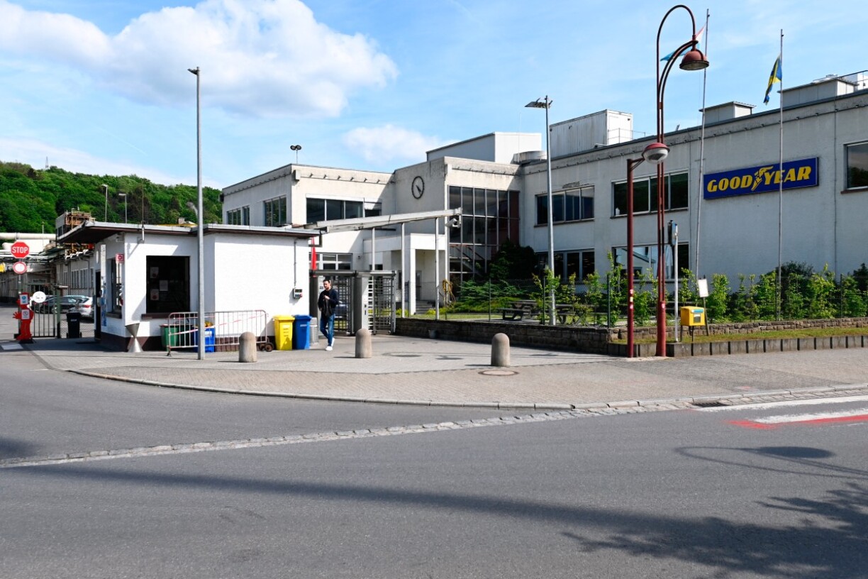L'usine Goodyear de Colmar-Berg, où des pneus ayant éclaté ont été fabriqués.
