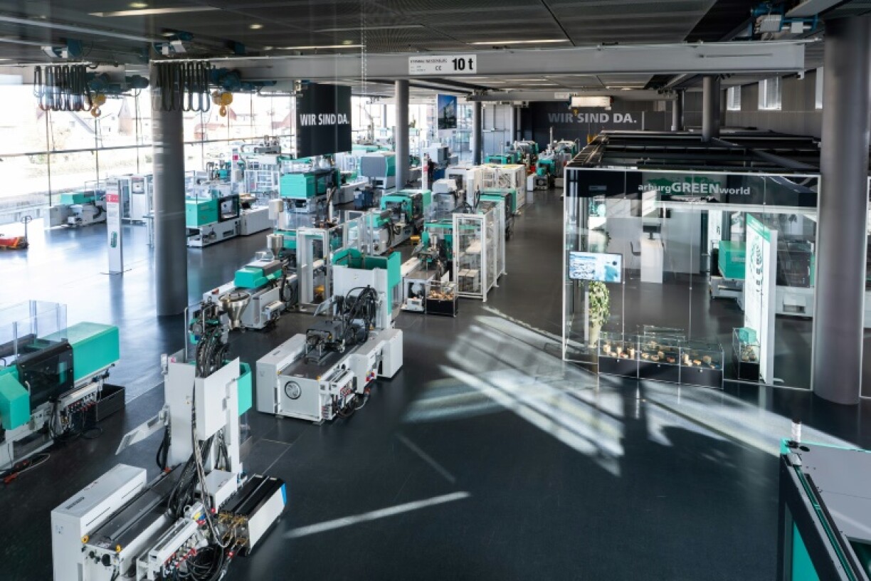 The firm makes machines that produce plastic parts in sectors from the auto industry to electronics and packaging -- hulking high-tech marvels that weigh up to 40 tons