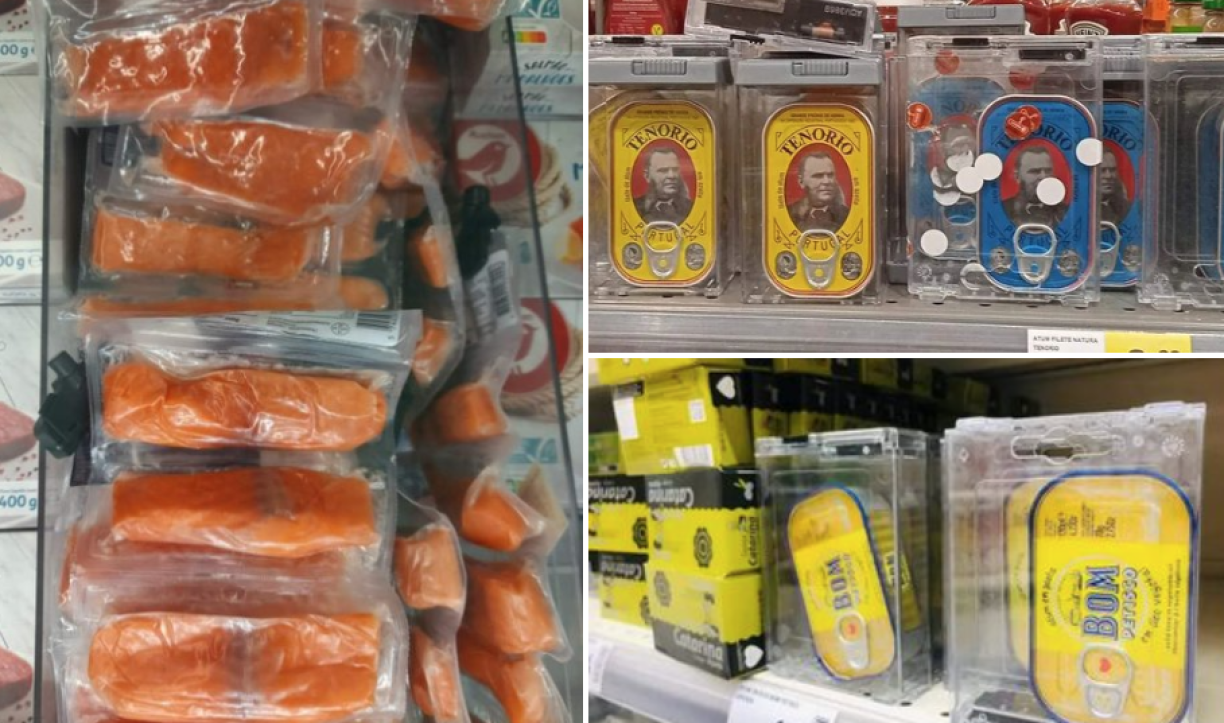 Certains produits alimentaires courants sont désormais équipés d'un antivol.