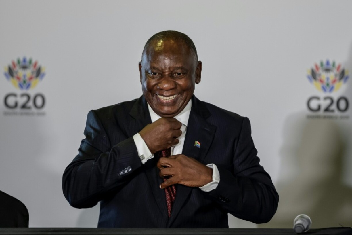 South African President Cyril Ramaphosa will host G20 leaders in Johannesburg in November, wrapping up the country's presidency of the group of leading economies