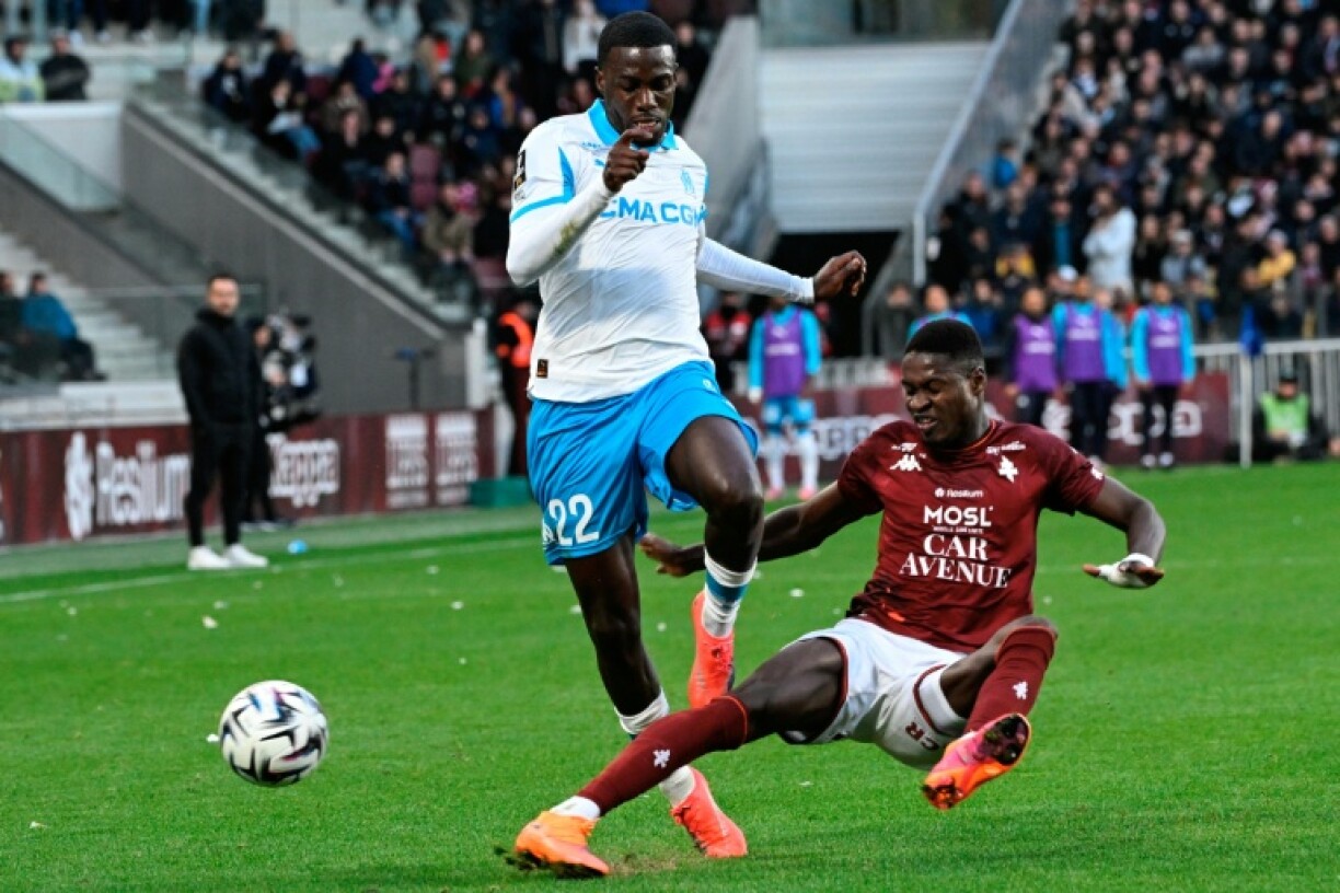 Victory moved Marseille ahead of champions Paris Saint-Germain and surprise packages Lyon on goal difference