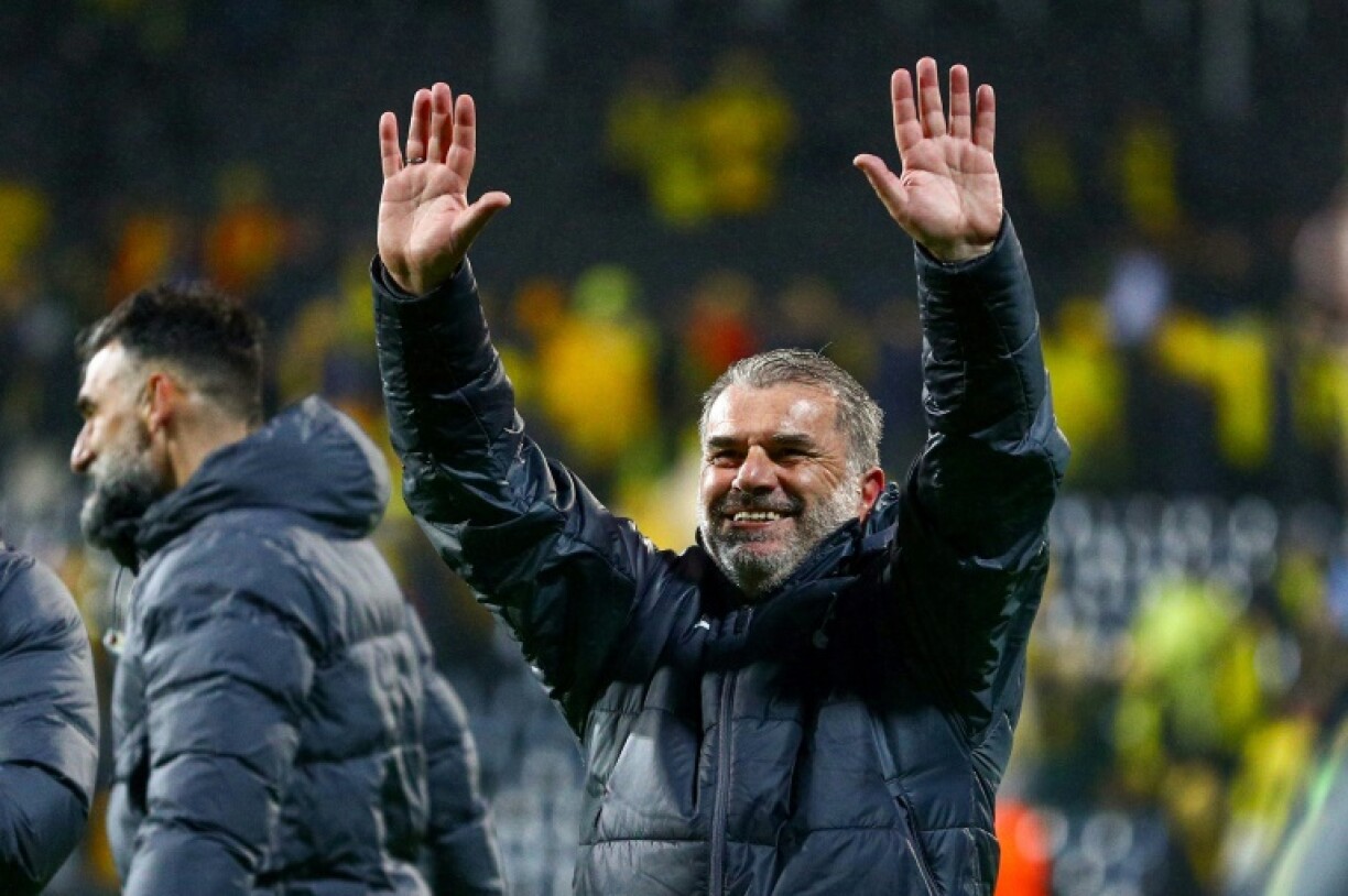 Tottenham boss Ange Postecoglou