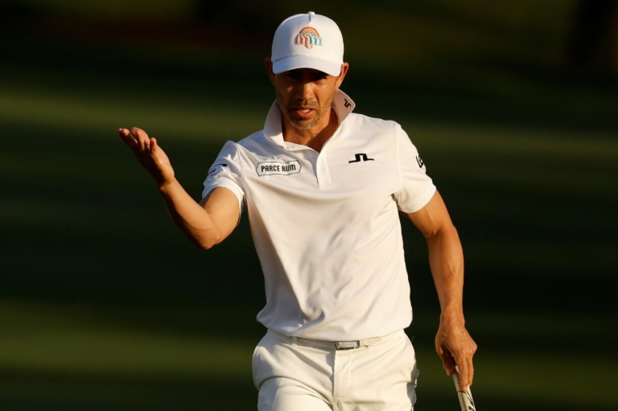 Camilo Villegas of Colombia fired a six-under par 66 to share the lead after the first round of the Players Championship